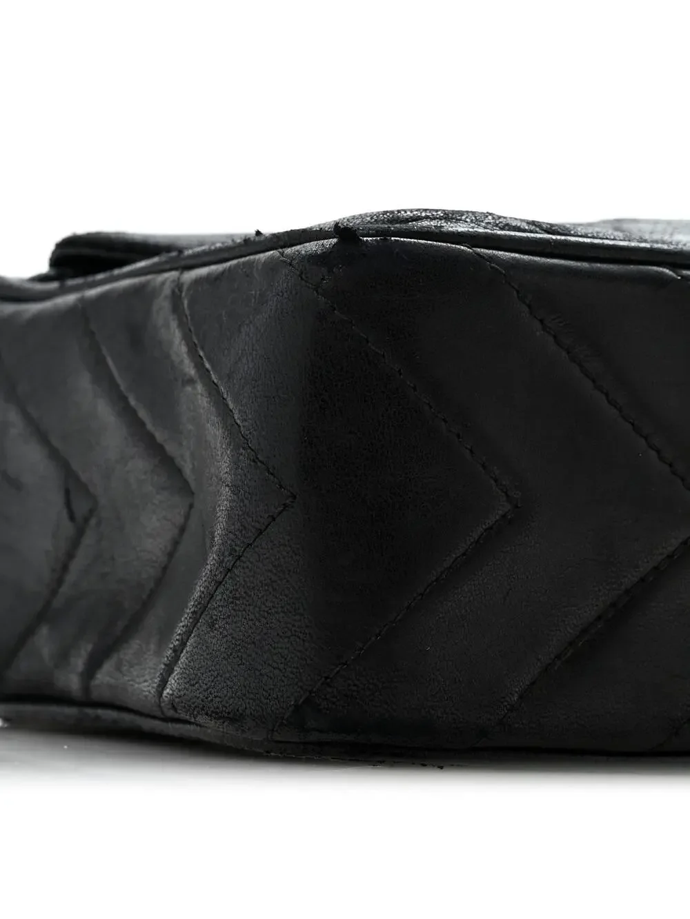 Chanel Lambskin Chevron Quilted Tassel #329404C14B